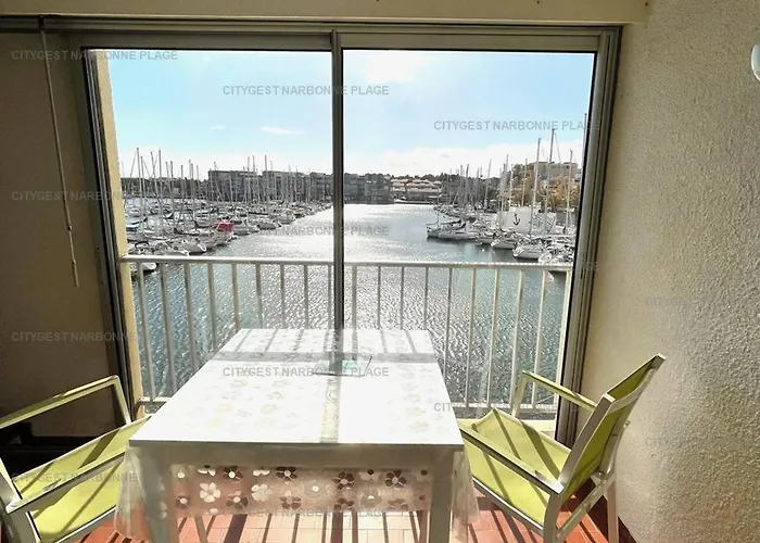Apartment 4 Pers Avec Clim Et Parking, Port - Fr-1-619-136 *